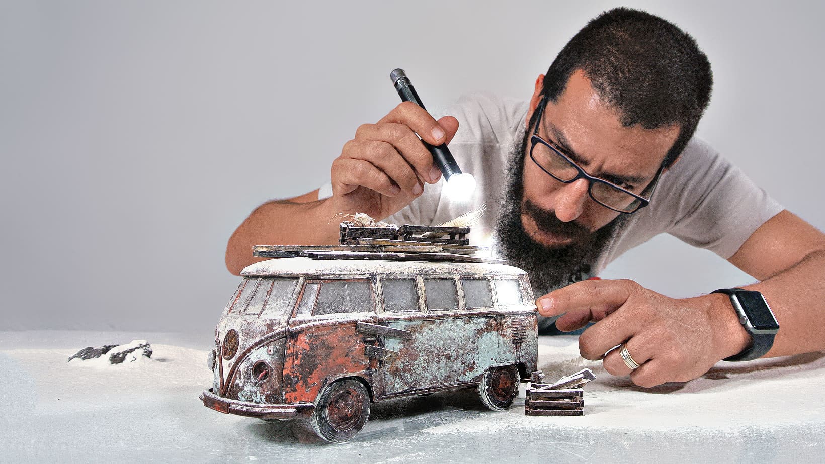 Creative Studio Photography with Scale Models