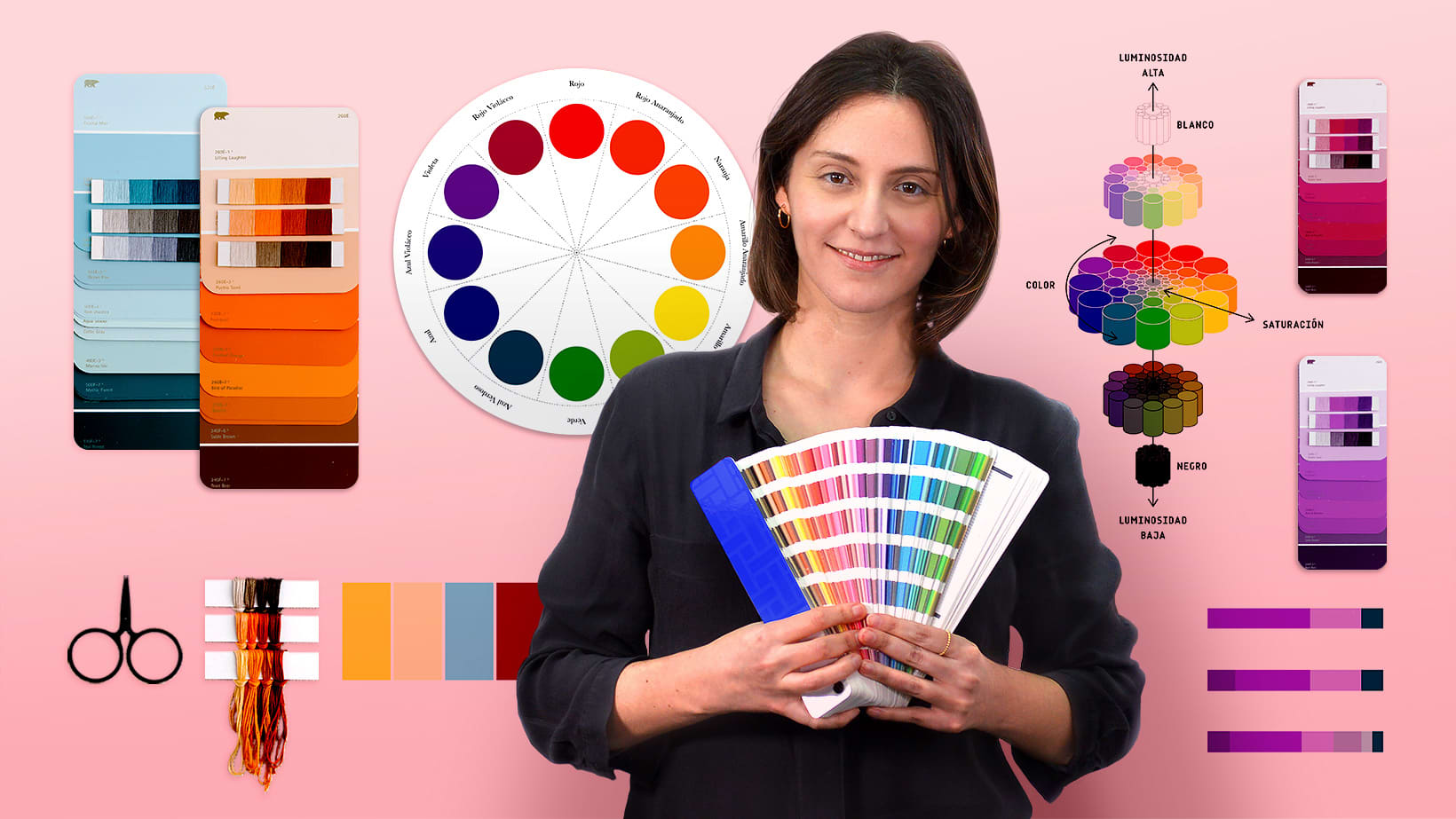 Teoría del color para proyectos textiles