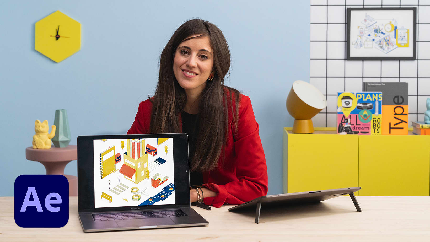 Online Course Isometric Animation with Illustrator and After Effects