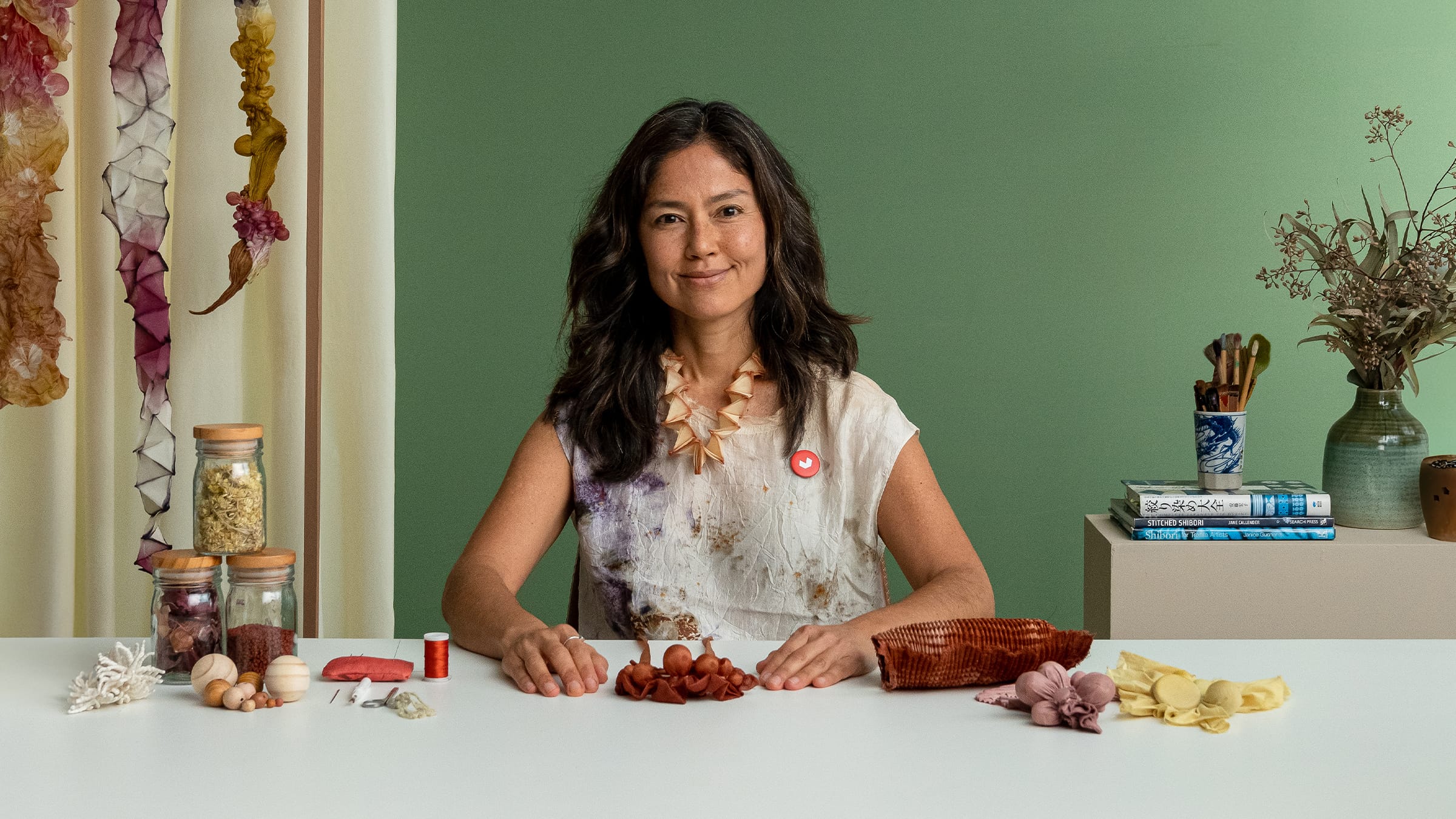 Shibori Technique and Natural Dyeing