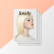 LOVELY THE MAG ISSUE#1. Design project by Pablo Abad - 01.07.2014