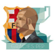GRÀCIES PEP. Traditional illustration, and Advertising project by Conspiracystudio - 05.04.2014