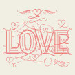 LOVE. Un progetto di Design e Tipografia di Martina Flor - 19.10.2014