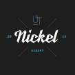 UT Nickel Script. Un proyecto de Tipografía de Wete - 23.02.2015