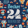 PACK 24 CERVEZA BECKER. Un proyecto de Diseño, Ilustración tradicional, Publicidad, Br, ing e Identidad, Diseño de personajes, Packaging, Diseño de producto y Vídeo de Juan Díaz-Faes - 06.10.2015