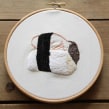 Mujer Sushi. Un proyecto de Ilustración, Fotografía, Artesanía, Bellas Artes y Bordado de Señorita Lylo - 12.03.2016