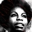 Yorokobu // Rock´n´Draw / Nina Simone. Ilustração tradicional, e Música projeto de Oscar Giménez - 29.03.2016