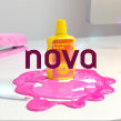 Nova summer ID´s. Motion Graphics, 3D, Animation, Art Direction, and TV project by Fabio Medrano - 06.07.2014