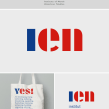 Rediseño logo IEN. Br, ing, Identit, T, and pograph project by Enric Jardí - 08.18.2016