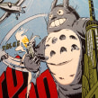 King Totoro. Un proyecto de Ilustración tradicional, Diseño de personajes y Cómic de Ink Bad Company - 21.06.2013