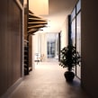 Eames House en California. Design, Fotografia, 3D, Arquitetura, Arquitetura de interiores, Pós-produção fotográfica e Infografia projeto de Phrame - 02.03.2016