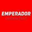 Emperador (Custom font). Un proyecto de Tipografía de Quique Ollervides - 04.08.2014