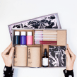 Marbling Kit. Design, Artesanato, e Packaging projeto de Fábrica de Texturas - 22.03.2017