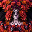 Catrina. Traditional illustration, and 3D project by Fer Aguilera Reyes - 11.11.2014