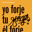 Cartel «Homenaje a Forges». Design, Graphic Design, and Poster Design project by Leire y Eduardo - 05.07.2018