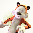 Calvin and Hobbes Rendition. 3D, Sculpture, Comic, Character Animation, 3D Animation, and 3D Character Design project by Matias Zadicoff - 09.17.2018