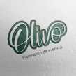 Olivo - Identidad Corporativa. Un projet de Design , Br, ing et identité, Calligraphie, Lettering, Esquisse  , et Création de logo de Ana Hernández - 24.11.2016