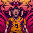FútbolRed. Un proyecto de Ilustración, Ilustración vectorial e Ilustración digital de Juan Villamil - 09.04.2019