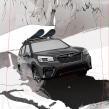 Tabla de Snow para el Subaru Winter Fest. Un projet de Illustration de Óscar Lloréns - 24.04.2019
