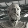 Escultura Sócrates. 3D Animation, 3D Modeling, and 3D Character Design project by Luis Alberto Gayoso Berrospi - 05.01.2019