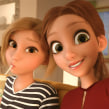 2 Girls . 3D, 3D Animation, 3D Modeling, and 3D Character Design project by Miguel Miranda - 02.10.2019