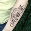 Pulpos y Calamares.. Un proyecto de Ilustración y Diseño de tatuajes de Polilla Tattoo - 16.07.2019