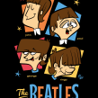 Here they are-The Fabulous BEATLES!. Vector Illustration, Digital Illustration, Portrait Illustration, and Children's Illustration project by Ed Vill - 07.19.2019