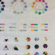 Del pigmento a los hilos. Education, and Embroider project by Adriana Torres - 12.01.2013