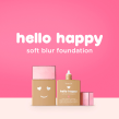 Hello Happy Soft blur fundation. Un progetto di 3D e Animazione 3D di Bernat Casasnovas Torres - 27.09.2018