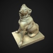 Scan 3D - The Jennings Dog. Un proyecto de 3D, Modelado 3D y Diseño 3D de David Chumilla - 12.12.2019