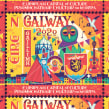 Galway 2020 Stamp. Illustration, Graphic Design, and Lettering project by Steve Simpson - 01.04.2020
