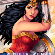 Wonder Woman Ein Projekt aus dem Bereich Digitale Illustration von Natália Dias - 13.02.2020