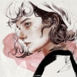 NUMEN IX. Un progetto di Illustrazione, Disegno, Ritratto illustrato e Disegno di ritratti di Elena Garnu - 31.03.2020