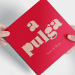 Livro A Pulga. Design editorial, e Design gráfico projeto de Leandro Rodrigues - 05.05.2020