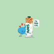 AdeS. Illustration, Advertising, and Graphic Humor project by Marco Colín - 05.25.2020
