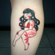 Chicas con color. Projekt z dziedziny Projektowanie tatuaż użytkownika Polilla Tattoo - 29.05.2020