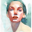 Aguarela "Diffuse" . Watercolor Painting project by Nuno Pinto - 05.29.2020