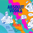 Absolut Vodka: We Are Peruanos. Traditional illustration, and Packaging project by Rocío Diestra Villavicencio - 10.30.2019