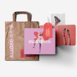 Kuose | GIRL'S CLOTHING BRAND. Design, Traditional illustration, Br, ing, Identit, Graphic Design, Vector Illustration, and Logo Design project by Gilian Gomes - 07.19.2020