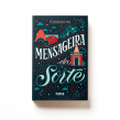 Capa para livro Mensageira da Sorte. Traditional illustration, Editorial Design, Lettering, Vector Illustration, Digital Illustration, Digital Lettering, H, and Lettering project by Cyla Costa - 07.28.2020