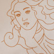 El nacimiento de Venus (Botticelli). Un proyecto de Bordado de Koral Antolín Maillo - 04.04.2020