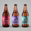 Curaka - Cerveza artesanal. Un progetto di Br, ing, Br, identit, Graphic design e Packaging di FIBRA - 01.07.2015
