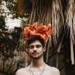 Halloween Boy - Floral Crown. Design, Fashion, and Creativit project by Violeta Gladstone - 09.07.2020