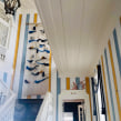 Hotel Albatroz (Cascais): painel em macramé com tapeçaria. Un proyecto de Artesanía y Tejido de Diana Cunha - 09.09.2020