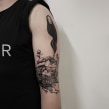 Tattoo. Un proyecto de Ilustración, Diseño de tatuajes e Ilustración botánica de Sophie Mo - 02.11.2018