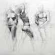 Movements. Un proyecto de Bellas Artes, Dibujo a lápiz, Dibujo, Dibujo realista, Dibujo artístico y Dibujo anatómico de Shane Wolf - 03.11.2020