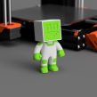 Filameno - Mascota para Impresoras 3D. Un proyecto de 3D de Agustín Arroyo - 10.11.2020