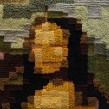 La Gioconda / Mona Lisa. Un progetto di Artigianato e Ricamo di Caro Bello - 12.11.2020