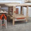 banco de carpintero con soporte para maquinas y escuadrdora. Woodworking project by Juan Manuel Rossi - 11.18.2020