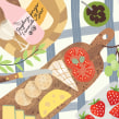 Foodimentary Book Illustrations. Un projet de Illustration, Illustration vectorielle, Illustration numérique et Illustration éditoriale de Melanie Chadwick - 01.01.2017